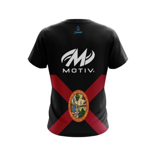 Motiv Florida Flag CoolWick Bowling Jersey - Image 2