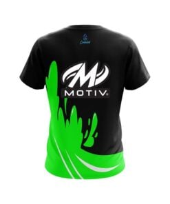 Alternative view of Motiv Green  Splash CoolWick Bowling Jersey