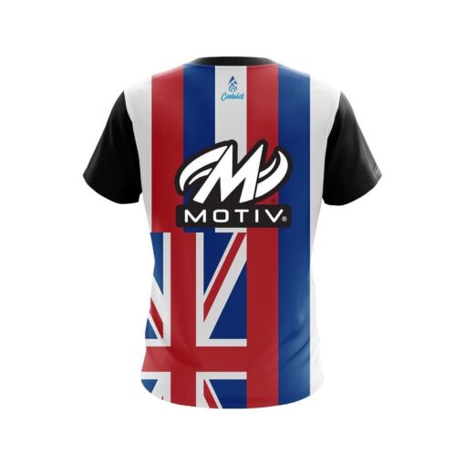 Motiv Hawaii Flag CoolWick Bowling Jersey - Image 2