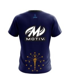 Alternative view of Motiv Indiana Flag CoolWick Bowling Jersey