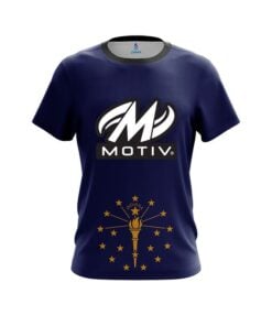 Motiv Indiana Flag CoolWick Bowling Jersey