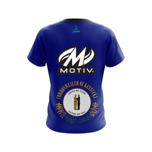 Motiv Kentucky Flag CoolWick Bowling Jersey - Image 2