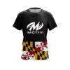 Motiv Maryland Flag CoolWick Bowling Jersey