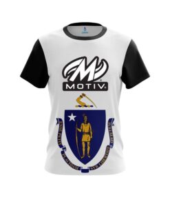Motiv Masssachucets Flag CoolWick Bowling Jersey