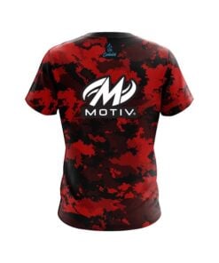 Alternative view of Motiv Military Red CoolWick Bowling Jersey