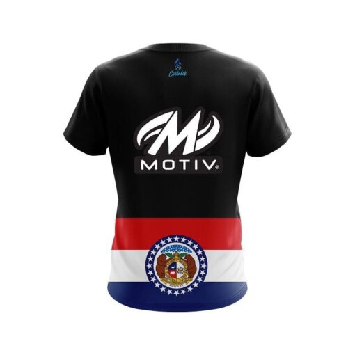 Motiv Missouri Flag CoolWick Bowling Jersey - Image 2