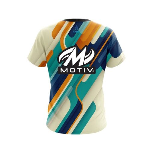 Motiv Modern Stripe CoolWick Bowling Jersey - Image 2