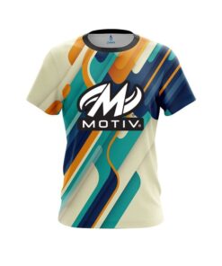 Motiv Modern Stripe CoolWick Bowling Jersey