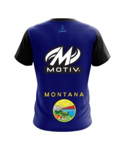 Alternative view of Motiv Montana Flag CoolWick Bowling Jersey