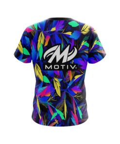 Alternative view of Motiv Neon Leafs CoolWick Bowling Jersey