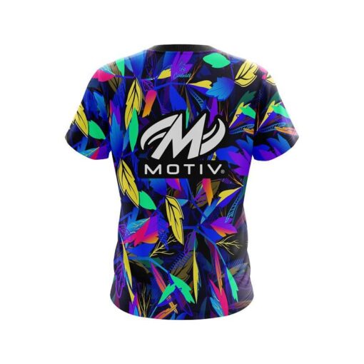 Motiv Neon Leafs CoolWick Bowling Jersey - Image 2