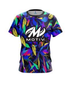 Motiv Neon Leafs CoolWick Bowling Jersey