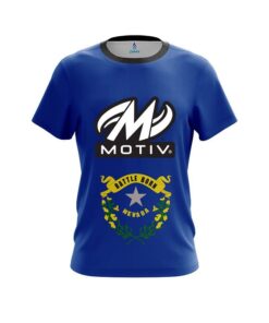 Motiv Nevada Flag CoolWick Bowling Jersey