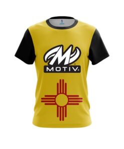 Motiv New Mexico Flag CoolWick Bowling Jersey