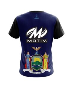 Alternative view of Motiv New York Flag CoolWick Bowling Jersey