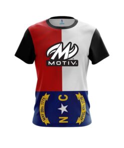 Motiv North Carolina Flag CoolWick Bowling Jersey