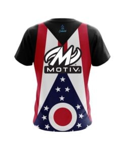 Alternative view of Motiv Ohio Flag CoolWick Bowling Jersey