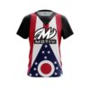 Motiv Ohio Flag CoolWick Bowling Jersey