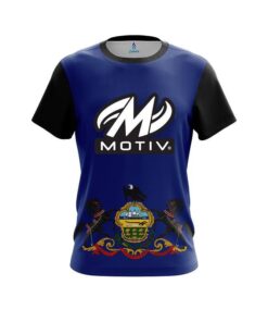Motiv Pennsylvania Flag CoolWick Bowling Jersey