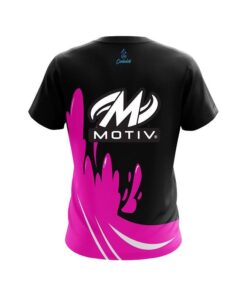 Alternative view of Motiv Pink Splash CoolWick Bowling Jersey