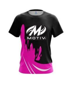 Motiv Pink Splash CoolWick Bowling Jersey