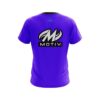 Motiv Plain Purple CoolWick Bowling Jersey - Image 2