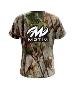 Alternative view of Motiv Real Time Camo CoolWick Bowling Jersey