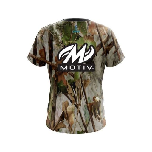 Motiv Real Time Camo CoolWick Bowling Jersey - Image 2