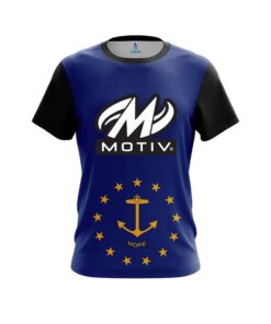 Motiv Rhode Island Flag CoolWick Bowling Jersey