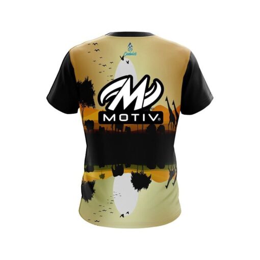 Motiv Wondering Sahara CoolWick Bowling Jersey - Image 2