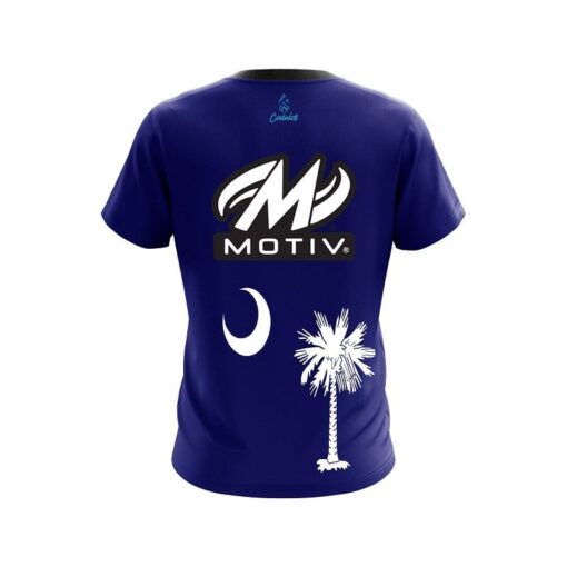 Motiv South Carolina Flag CoolWick Bowling Jersey - Image 2