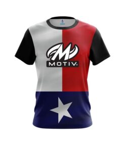 Motiv Texas Flag CoolWick Bowling Jersey