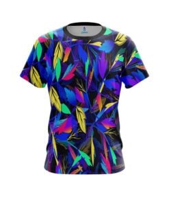 Plain Neon Leafs CoolWick Bowling Jersey