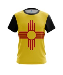 Plain New Mexico Flag CoolWick Bowling Jersey