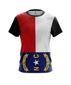 North Carolina Flag CoolWick Bowling Jersey