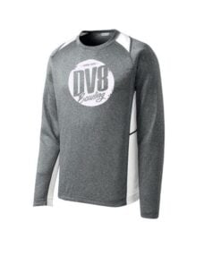 DV8 Men's Outrage Bowling Performance Shirt Long Sleeve Dri-Fit