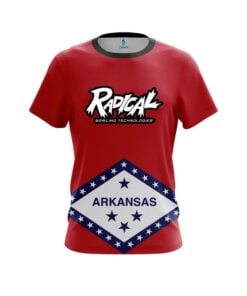 Radical Arkansas Flag CoolWick Bowling Jersey