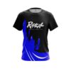 Radical Blue Splash CoolWick Bowling Jersey