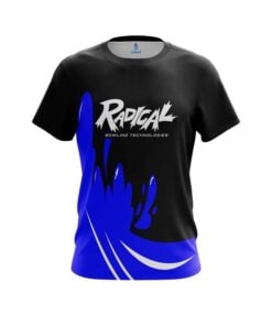 Radical Blue Splash CoolWick Bowling Jersey