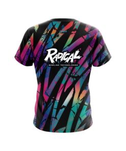 Alternative view of Radical Colorful Art CoolWick Bowling Jersey