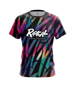 Radical Colorful Art CoolWick Bowling Jersey