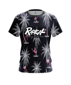 Radical Flamingo Palms CoolWick Bowling Jersey