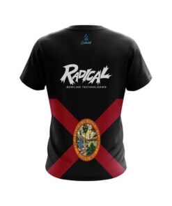 Alternative view of Radical Florida Flag CoolWick Bowling Jersey