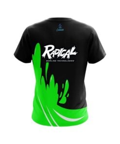 Alternative view of Radical Green Splash CoolWick Bowling Jersey