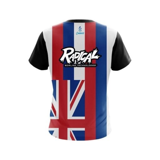 Radical Hawaii Flag CoolWick Bowling Jersey - Image 2