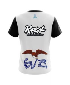 Alternative view of Radical Iowa Flag CoolWick Bowling Jersey