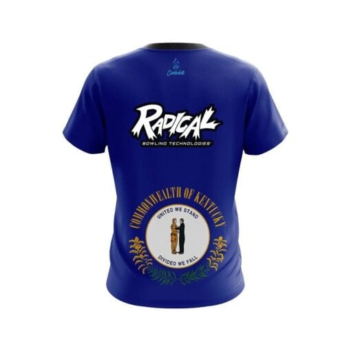 Radical Kentucky Flag CoolWick Bowling Jersey - Image 2