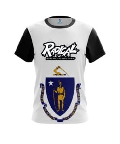 Radical Masssachucets Flag CoolWick Bowling Jersey
