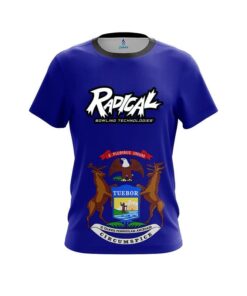 Radical Michigan Flag CoolWick Bowling Jersey