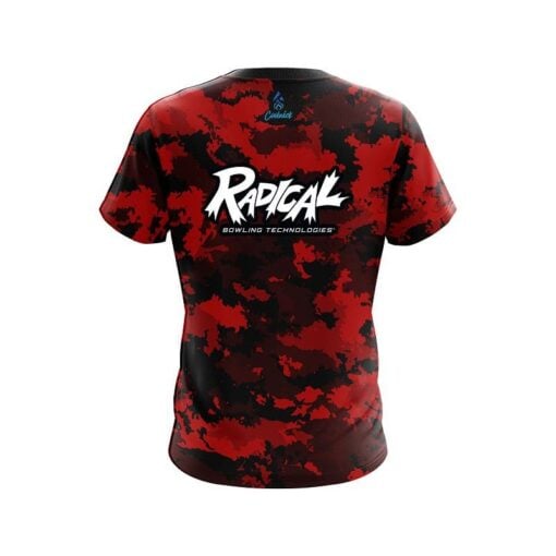 Radical Military Red CoolWick Bowling Jersey - Image 2